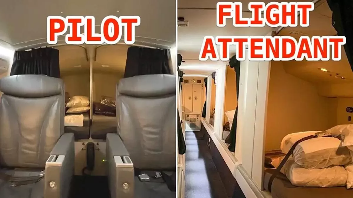 piece secrete avion lit